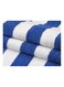 2-Pieces Oversized Beach Towels Extra Large 100% Cotton Summer Pool Cabana Stripe Highly Absorbent And Soft Towel