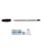 50-Piece Ball Pen 0.7mm Tip Black Ink