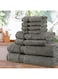 Bliss Casa 8-Piece Towel Set 100% Combed Cotton 70X140Cm