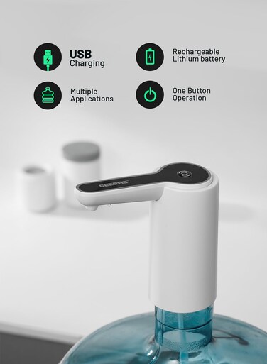 Rechargeable Mini Water Dispenser Portable and Light-Weight Pump