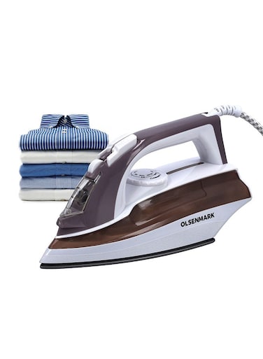 Steam Iron, Dry/Steam Adjustable Steam, Non Stick Coating Soleplate, 100ml Water Tank