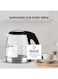 Compact, Cordless Electric Glass Kettle Boiler, Automatic Shut Off, Boil Dry Protection, Led Indicator