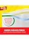 Zipper Storage Bags 20 Count Yellow 27.4 X 26.5Cm