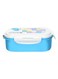 Lunch Box With Water Bottle Blue/White Water Bottle 650Ml Lunch Box Pink/Blue/White - Assorted