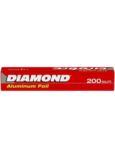 Aluminum Foil Silver 200Sq Feet