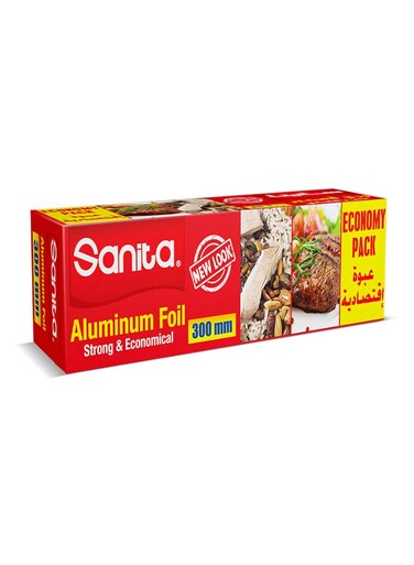 Eco Pack Aluminum Foil 30Cm Silver 300Mm