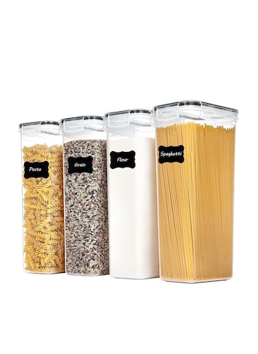 Airtight Food Storage Containers With Lids  2.8L Pasta Containers For Pantry Organization
