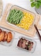 Glass Containers Bpa-Free Locking Lids Food Storage Container 100% Leakproof Glass Lunch Boxes