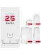 25 Piece Clear Plastic Drawer Organizer Tray Drawer Dividers Storage Bins For Bathroom