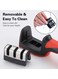 3 In 1 Knife Sharpener With 3 Stages Handheld Knife Sharpener