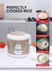 3-In-1 Rice Cooker With Non-Stick Inner Pot Cook Steam &amp; Keep Warm Functions