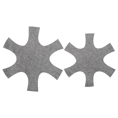 Ramzan Offer Pan Protector Set Of 2 Grey