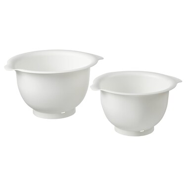 Mixing Bowl Set Of 2 White