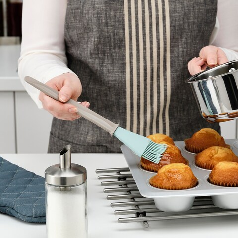 Pastry Brush Beige/Blue