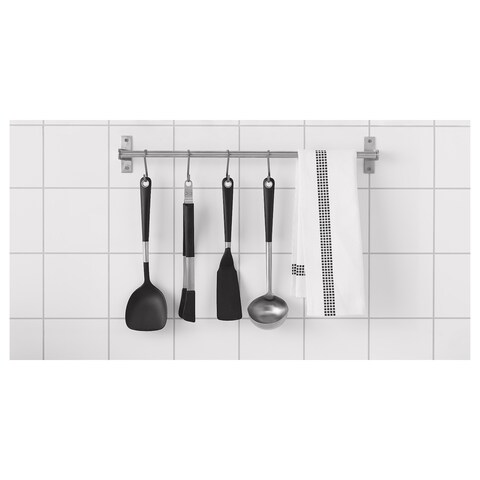 Turner Stainless Steel/Black 33cm
