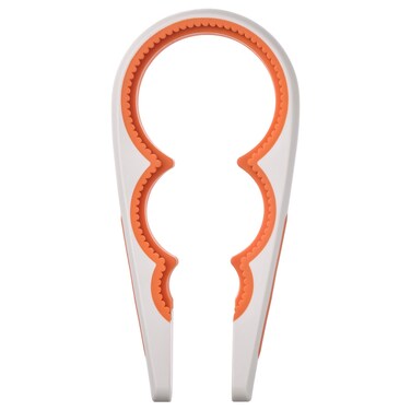 Jar Opener Off-White/Bright Orange 21cm