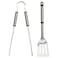 Ramzan Offer 2-Piece Barbecue Tools Set Stainless Steel