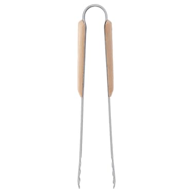 Ramzan Offer Cooking Tweezers Stainless Steel/Beech 30cm