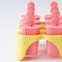 Ramzan Offer Ice Lolly Maker Pink/Yellow