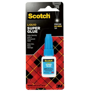 3M Scotch General Purpose Liquid Super Glue W/Precision Applicator (5.3 Ml)