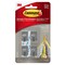 3M Command Metal Stainless Steel Hook (4 Pc.)