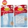3M Command Season Promo Large Clear Hook With Mini Hook Pack (2 Pc.)