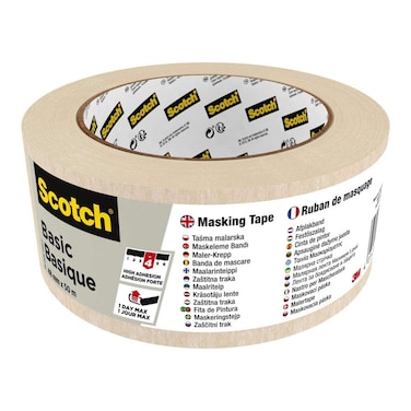 3M Scotch Basic Masking Tape (4.8 X 5000 Cm)