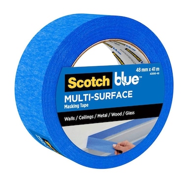 3M Scotch Blue Multi-Surface Premium Masking Tape, 2090 (4.8 X 4100 Cm)