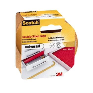 3M Scotch Universal Carpet Tape, 4201 Niu (5 X 700 Cm)