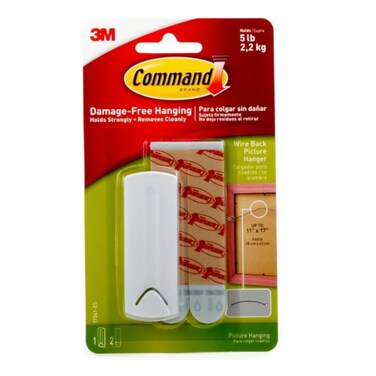 3M Command Wire-Backed Pic Hanger