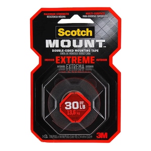 3M Scotch Extreme Double-Sided Mounting Tape (2.5 Cm X 1.52 M)
