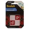 3M Scotch Removable Mounting Squares (2.5 X 2.5 Cm, 16 Pcs)