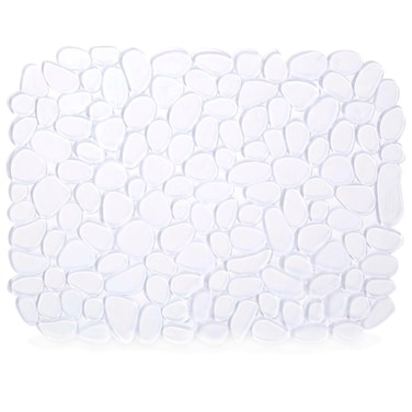 InterDesign Pebble Protective Kitchen Sink Mat (30 x 39 cm, Clear)
