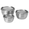 Bowl With Lid, Set Of 3