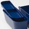 Insert For Food Container, Set Of 2, Dark Blue