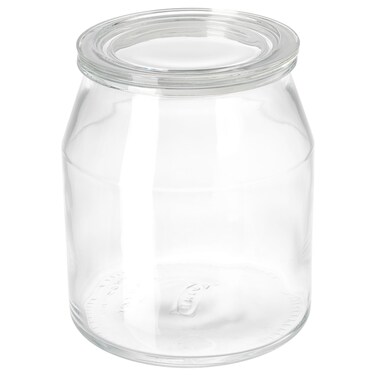 Ramadan Offcer Jar With Lid, Glass, 3.3 L