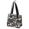 Ramadan Offcer Lunch Bag, Patterned Grey, 25X16X27Cm