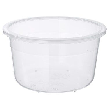Ramadan Offcer Food Container, Round/Plastic, 750 Ml