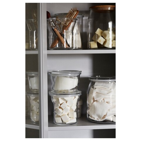 Ramadan Offcer Food Container With Lid, Glass, 600 Ml
