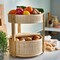 Vegetable/Fruit Basket, Set Of 2, Bamboo