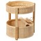 Vegetable/Fruit Basket, Set Of 2, Bamboo