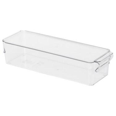 Ramadan Offcer Storage Box For Fridge, Transparent, 32X10X8Cm