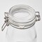Ramadan Offcer Bottle Shaped Jar With Lid, Clear Glass, 0.4 L