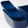 Ramadan Offcer Insert For Food Container, Set Of 2, Dark Blue