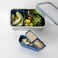 Ramadan Offcer Insert For Food Container, Set Of 2, Dark Blue