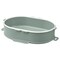 Ramadan Offcer Add-On Unit F Stackable Lunch Box, For Dry Food Light Grey-Green, 0.3 L