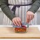 Food Container With Lid, Square Glass/Silicone, 600 Ml