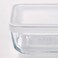 Ramadan Offcer Food Container With Lid, Glass, 0.5 L