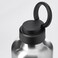 Ramadan Offcer Water Bottle, Stainless Steel/Black, 0.7 L