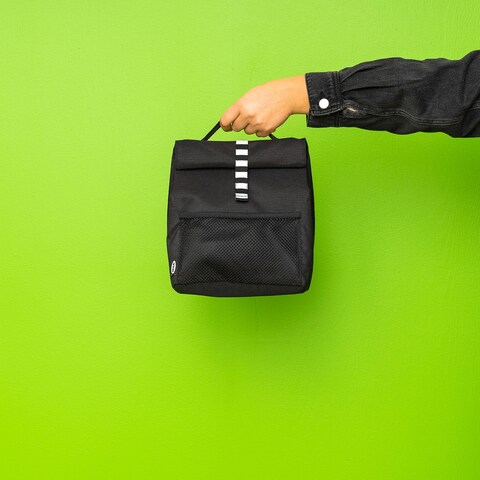 Ramadan Offcer Lunch Bag, Black, 22X17X35Cm